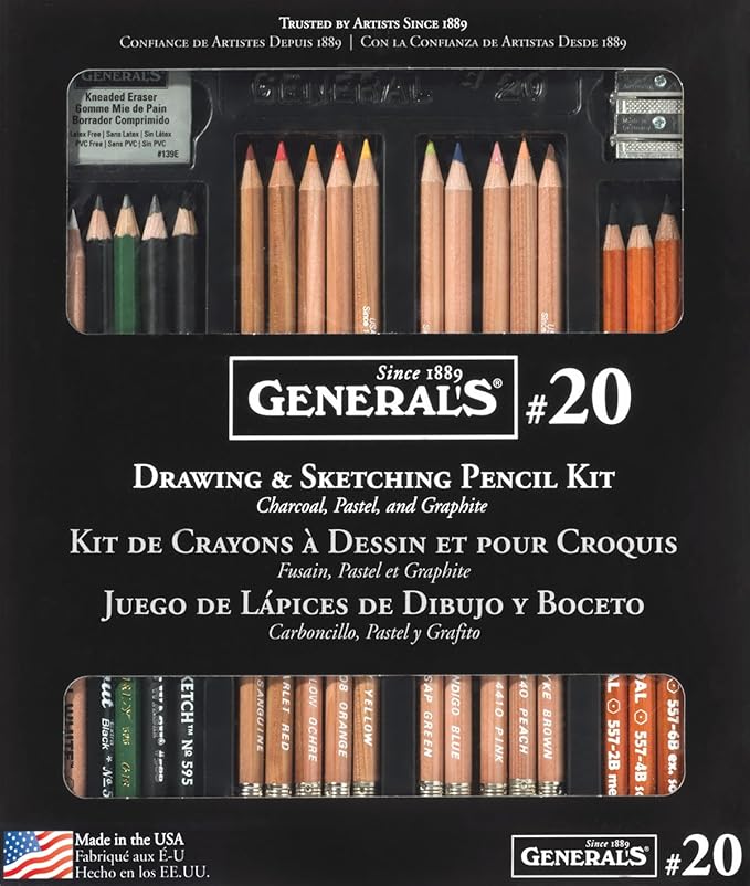 DRAWING PENCIL 22PC KIT #20