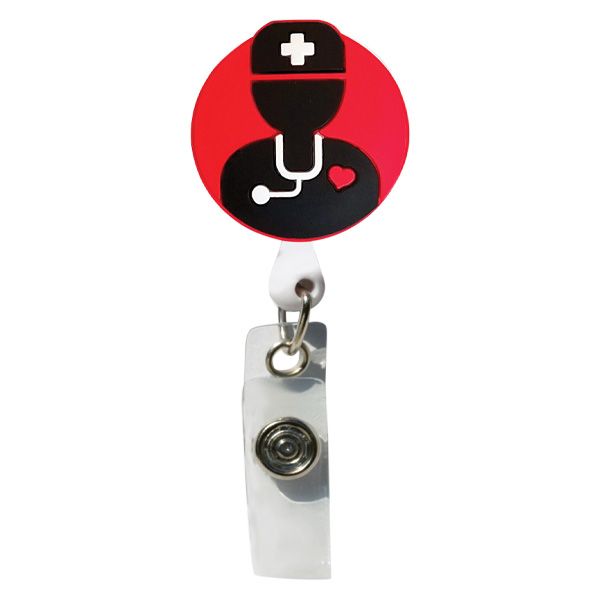 3D Retractable Id - Male Nurse