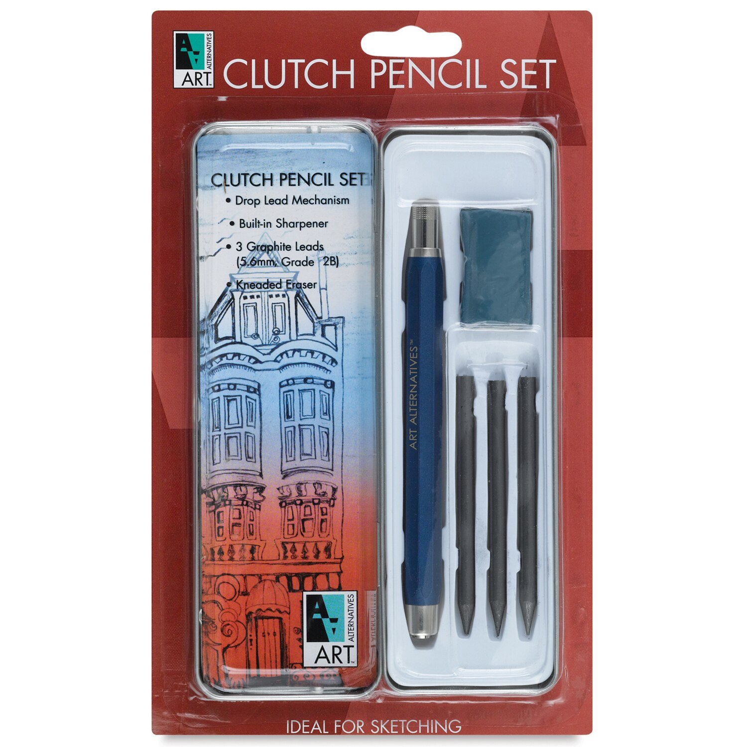 Art Alternatives Pencil Tin Set 6-Pieces