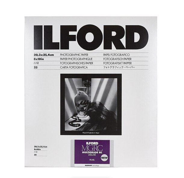 Ilford Mgrc 8X10/25 Pk Pearl