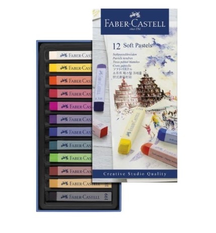 Creative Studio Soft Pastel Set 12 Color Full Stick