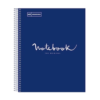 Miquel Rius Emotions Navy Board Cover 1 Sub Notebook