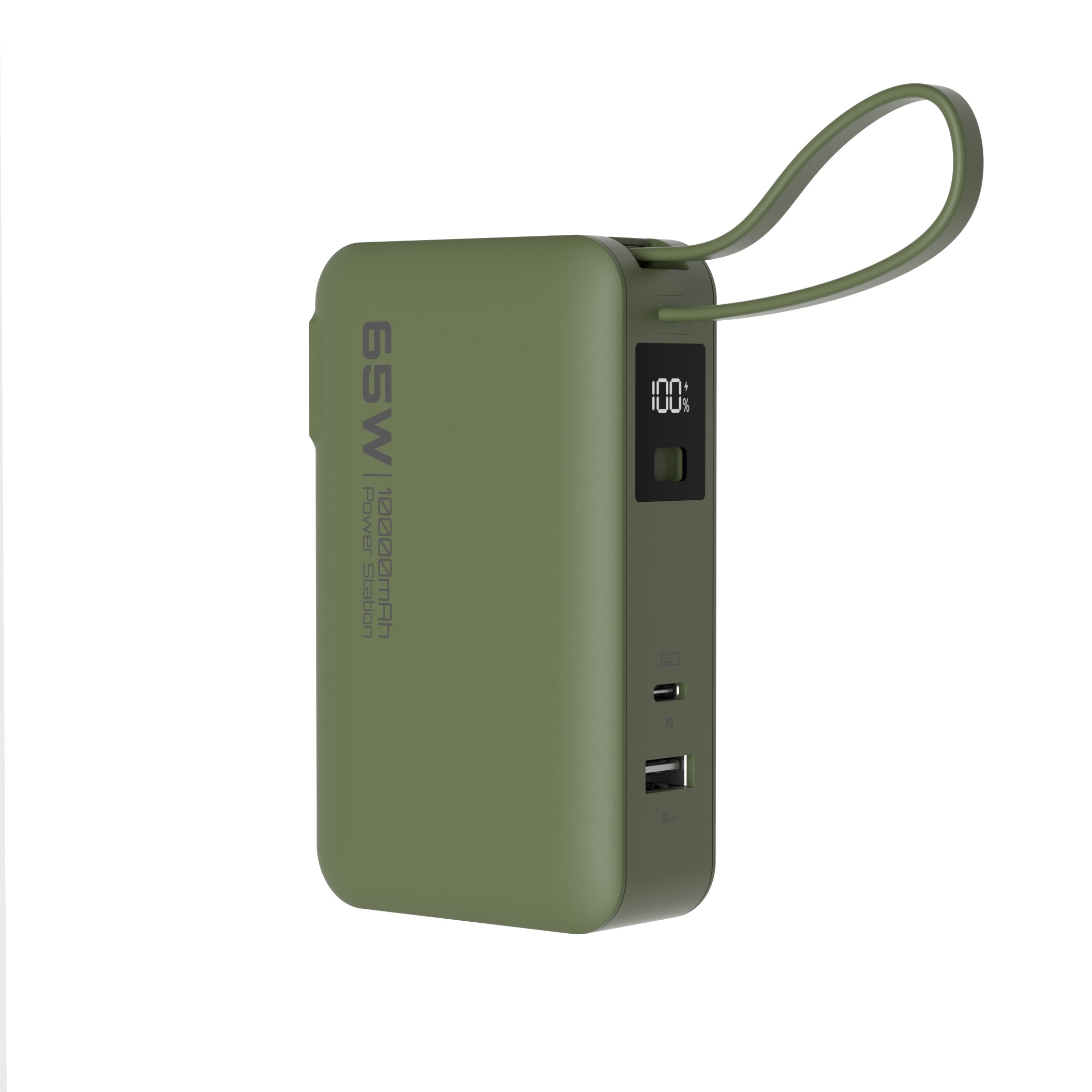ReelCharge 65W 100mAh power Bank