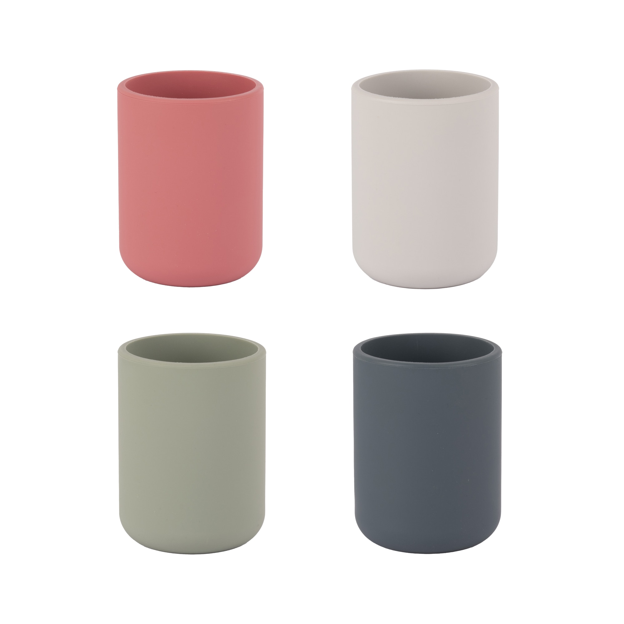 APLI Up North Collection Round Silicone Pencil Holder Assorted Colors
