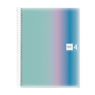 Aurora by Miquelrius 4 Sub Poly Cover Notebook Santorini