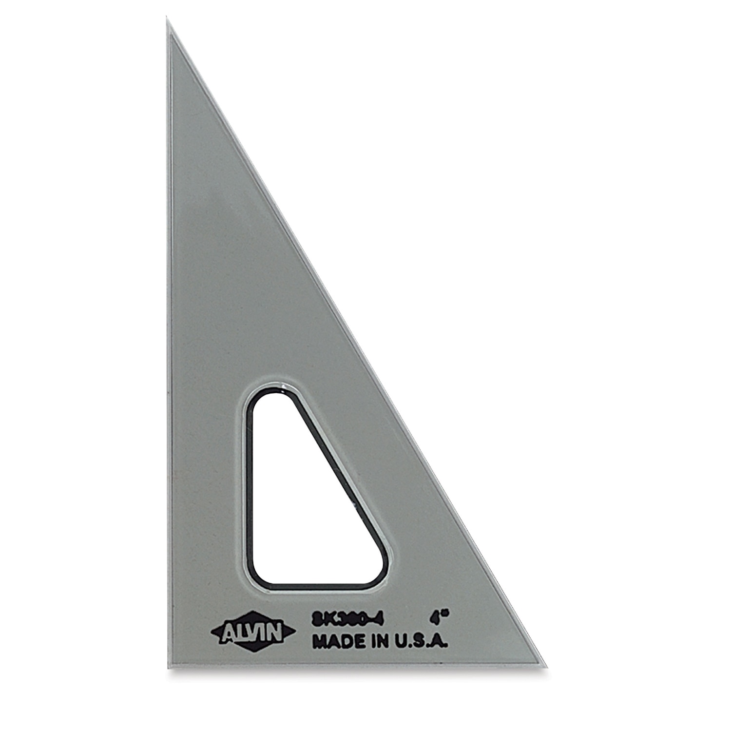 Triangle 45/90 4 inch ink edge