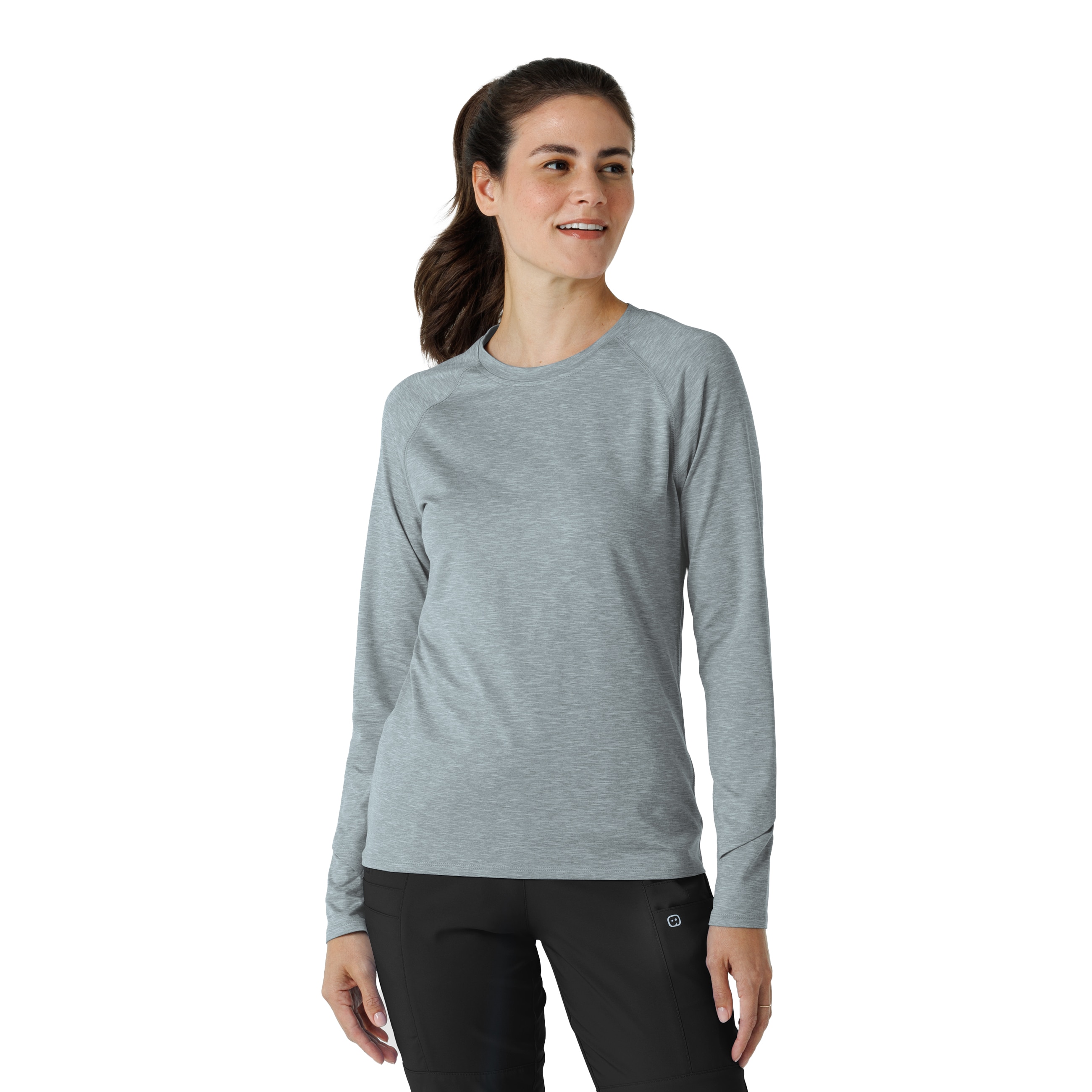 Wink Layers Women's Watch Window Long sleeve Tee 2139
