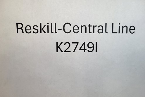 Reskill-Central Line K2749I