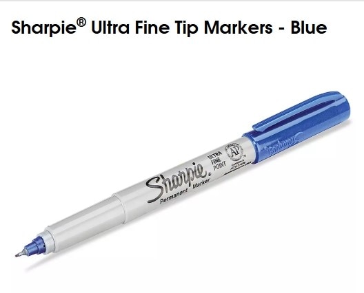 Sharpie Marker Ultra-Fine Blue