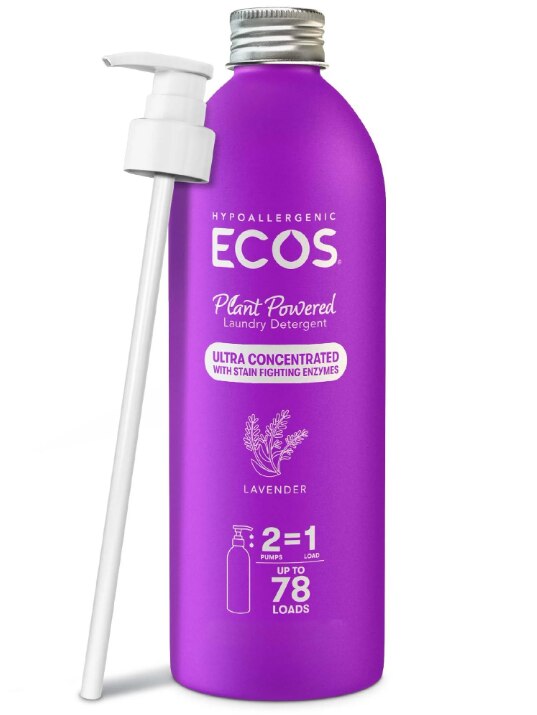 Ecos - Laundry Detergent Ultra Conc Liquid Lavender - 16oz