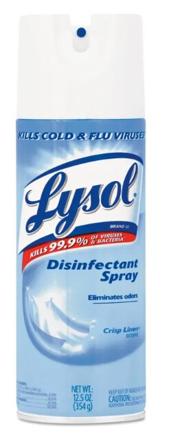 Lysol - Disingectant Spray Crisp Linen Aero - 12.5oz