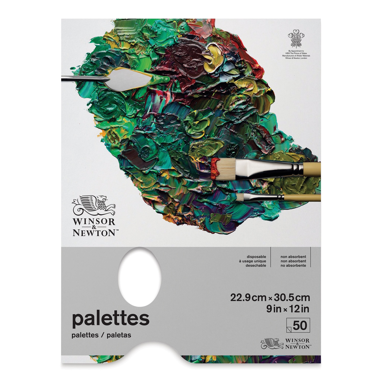 Tear Off Paper Palette 9x12