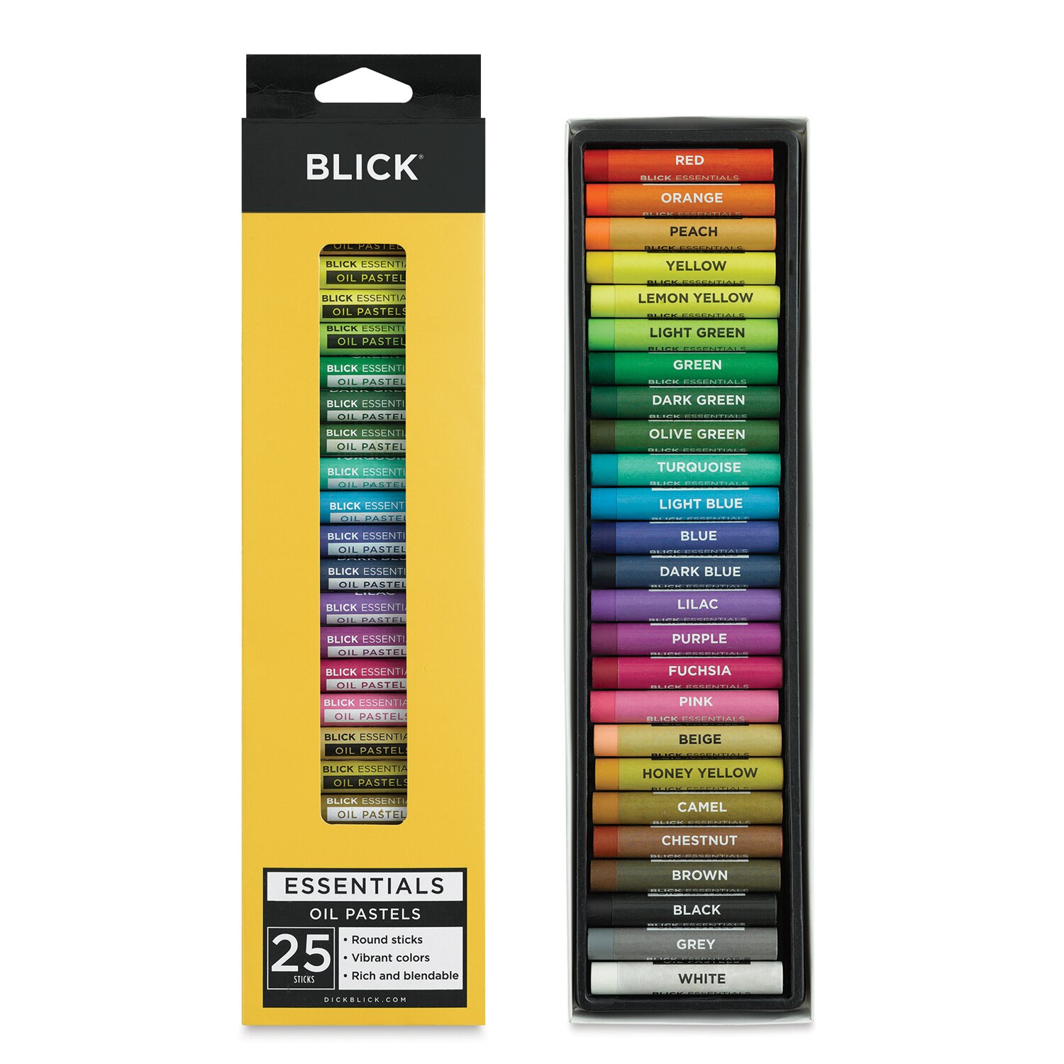 Blick Essentials Oil Pastel Sets - Set of 25