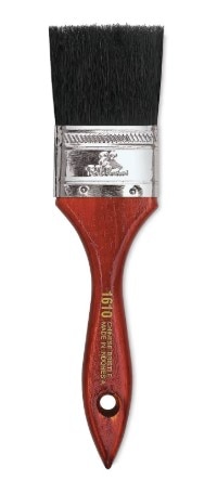 Linzer Brush Varnish & Chip Brush Black Bristle 2"