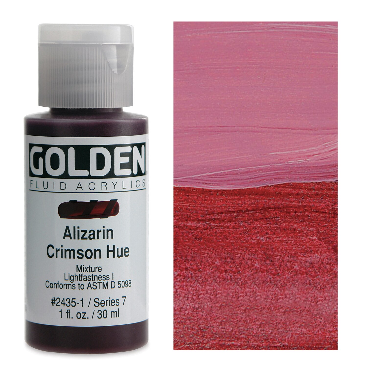 Golden Fluid Acrylics Alizarin Crimson Hue