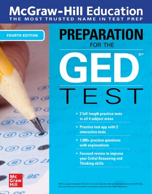 McGraw-Hill Education Preparation for the GED Test  Fourth Edition