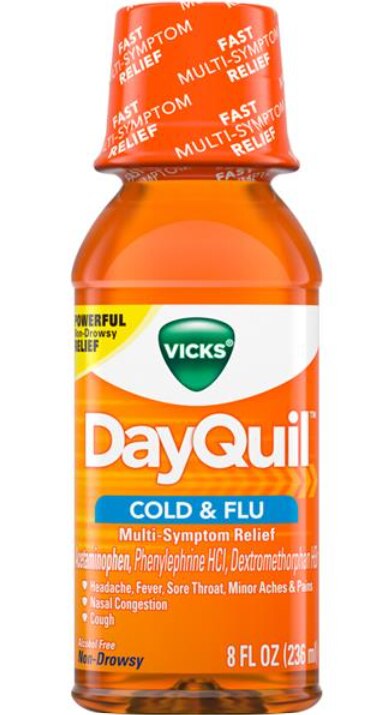 Vicks - DayQuil - Severe Honey Cold & Flu - 8oz