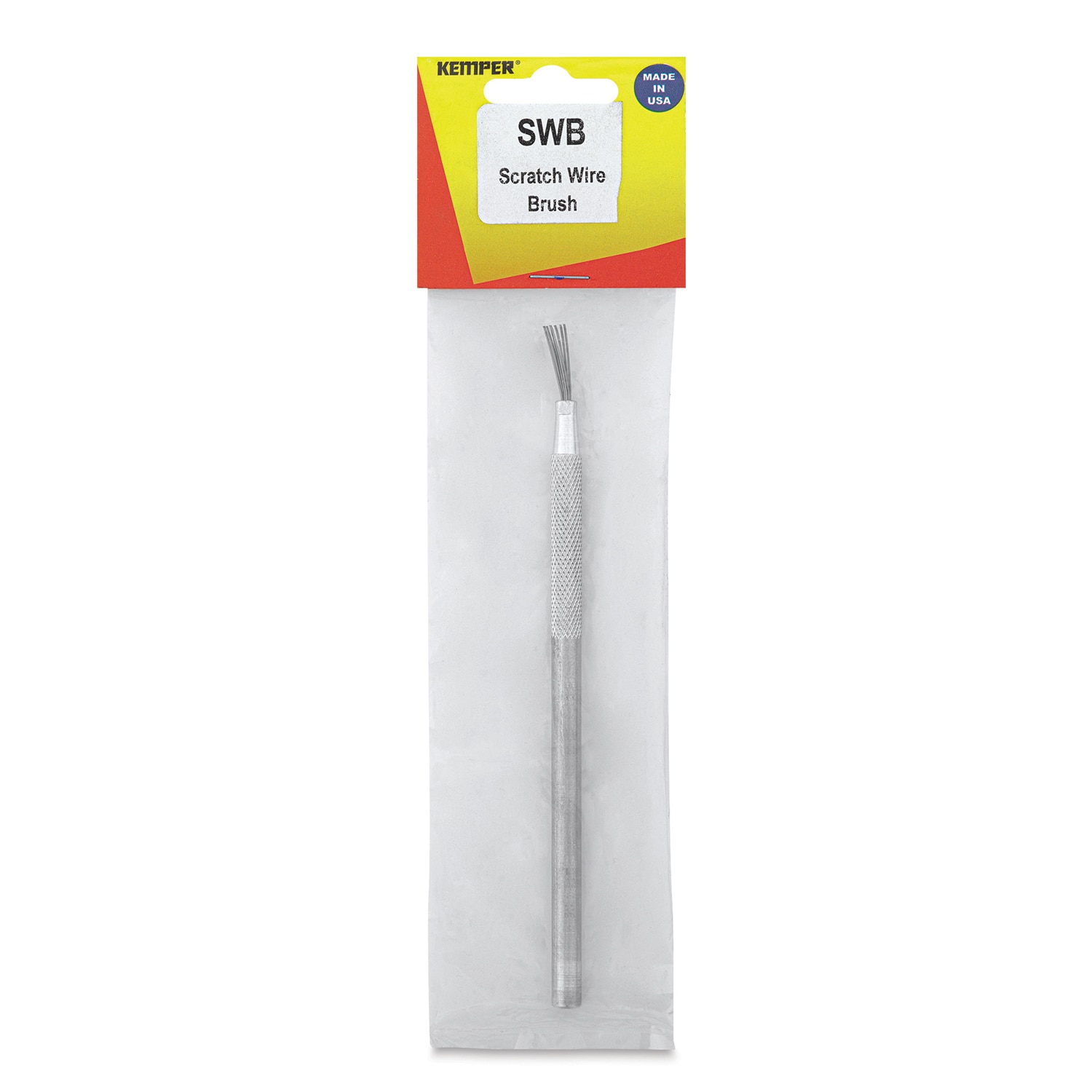 Kemper Tools Scratch Wire Brush, 5.5"