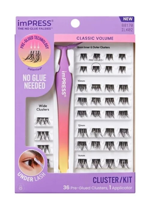 ImPress - Falsies Self Adhesive Eyelash Clusters Kit
