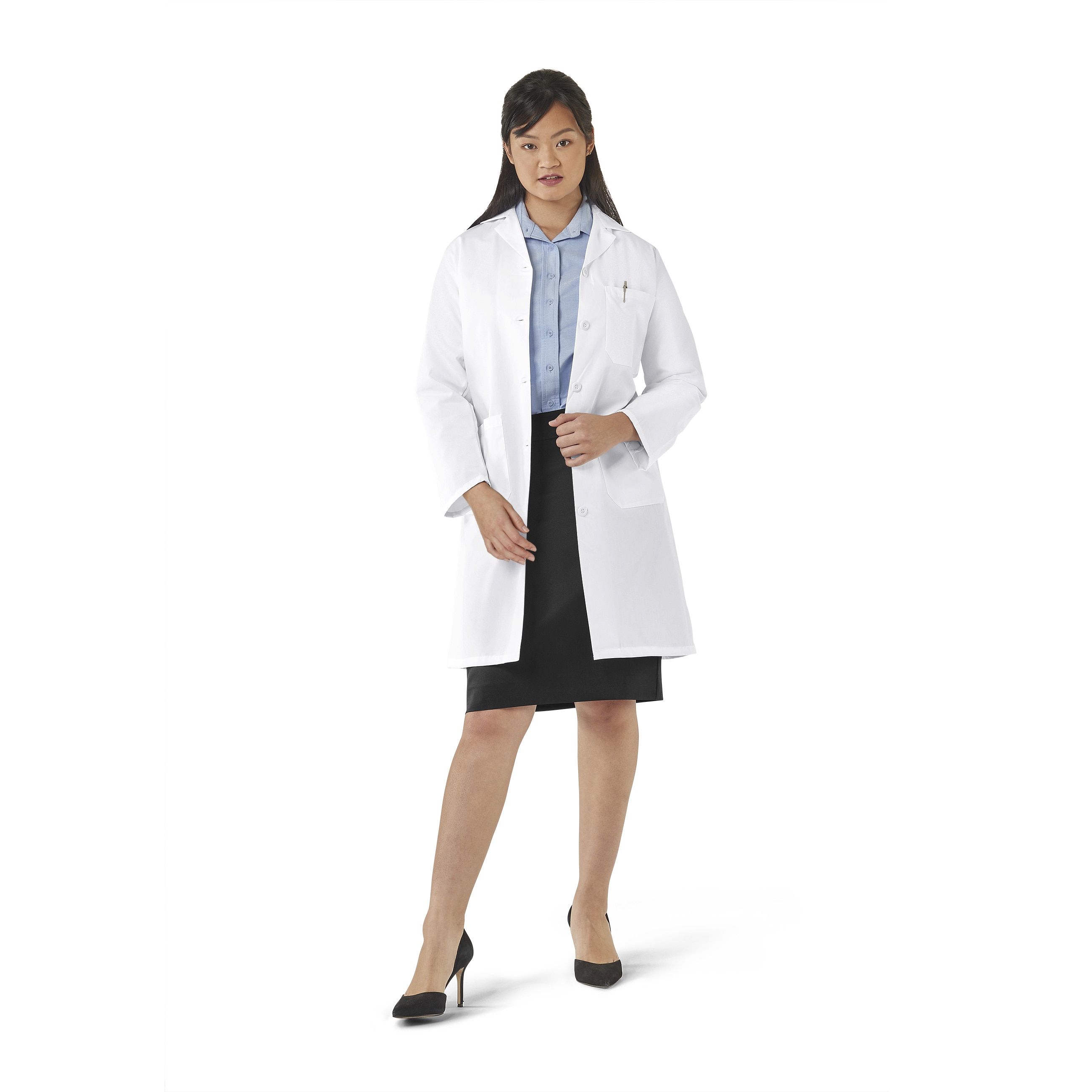 FSH Womens 65/35 39 1/2" Lab Coat