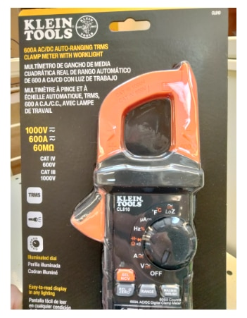 Klein 600A Pro Clamp Meter