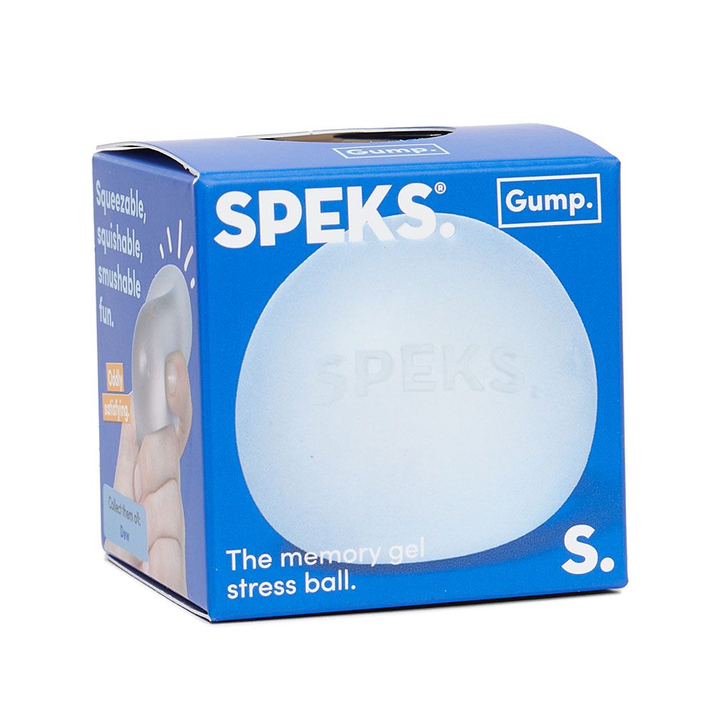 Gump Memory Gel Stress Ball Blue