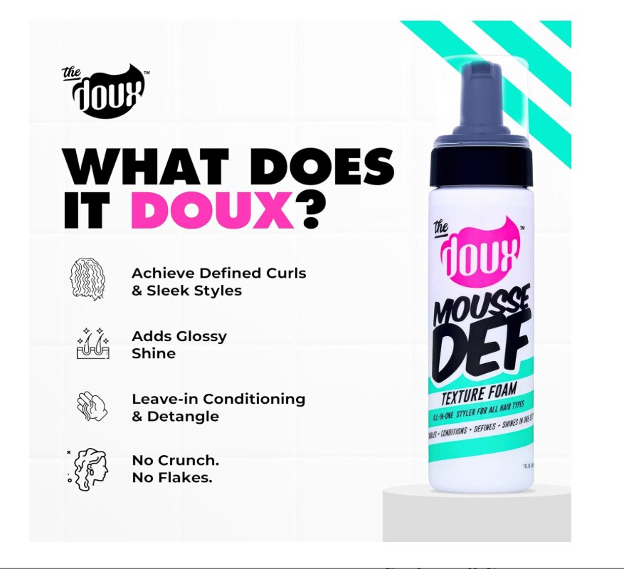 The Doux - Texture Foam Mousse Def - 7oz