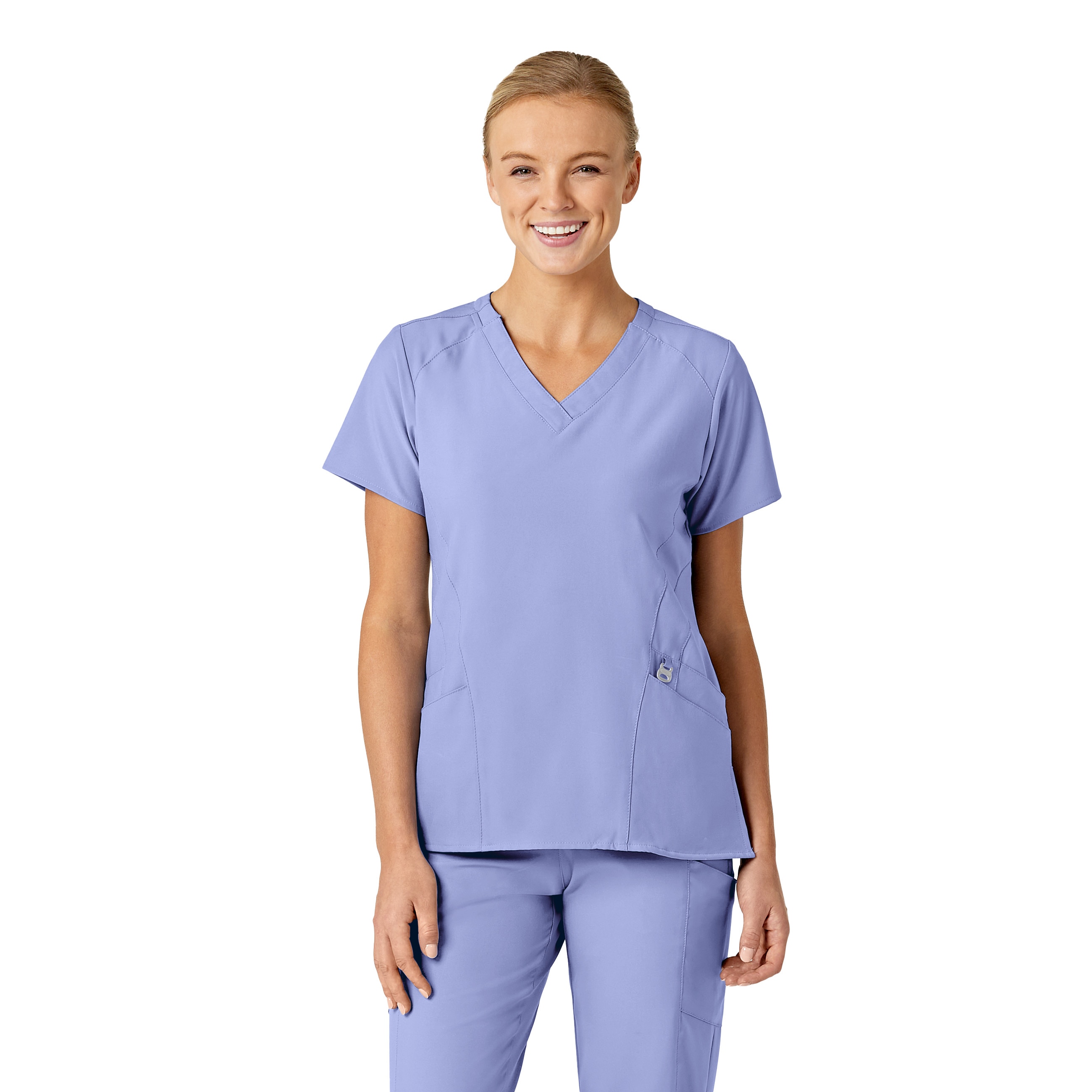 Medical Assisting Women's V-Neck Scrub Top, 6155