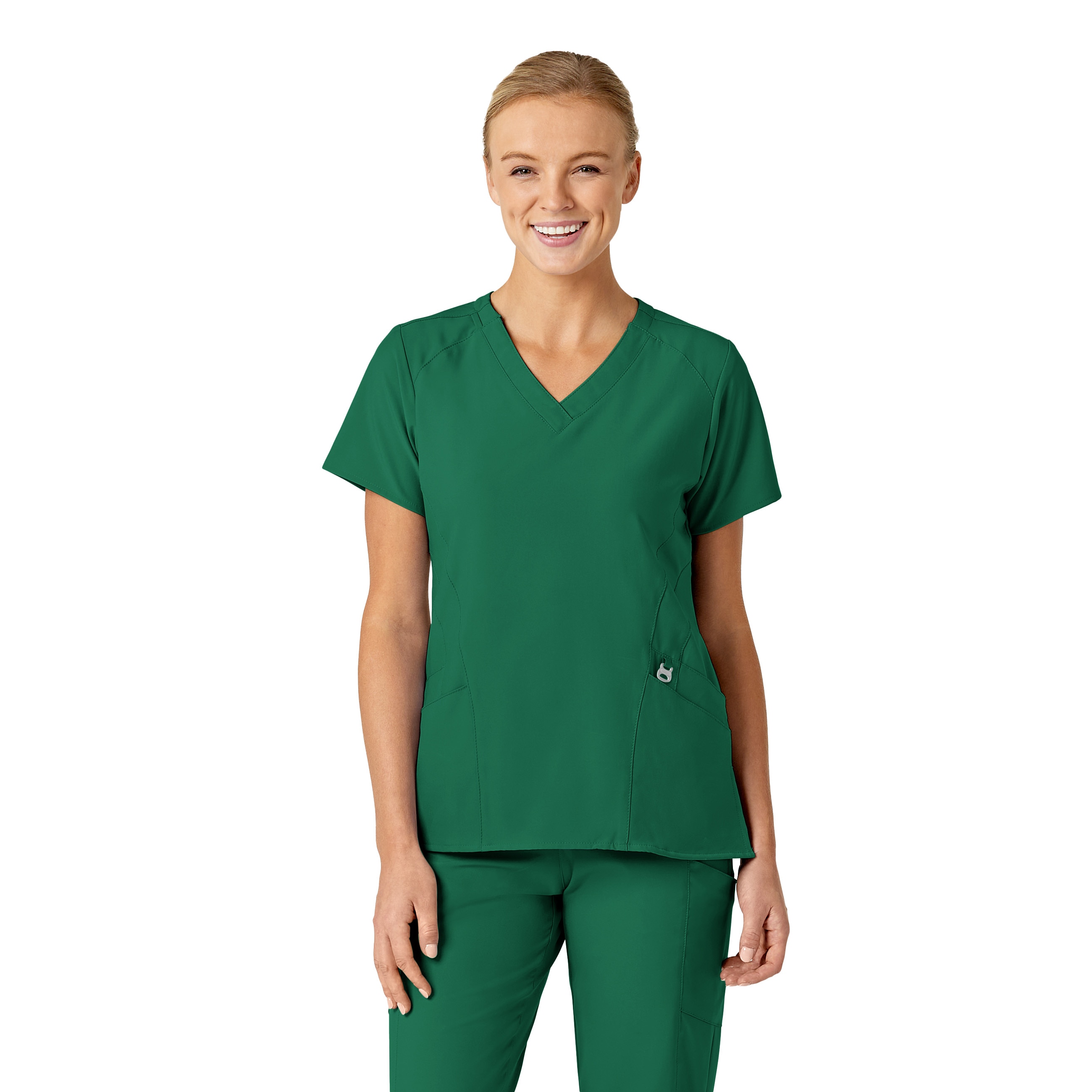Medical Assisting Women's V-Neck Scrub Top, 6155