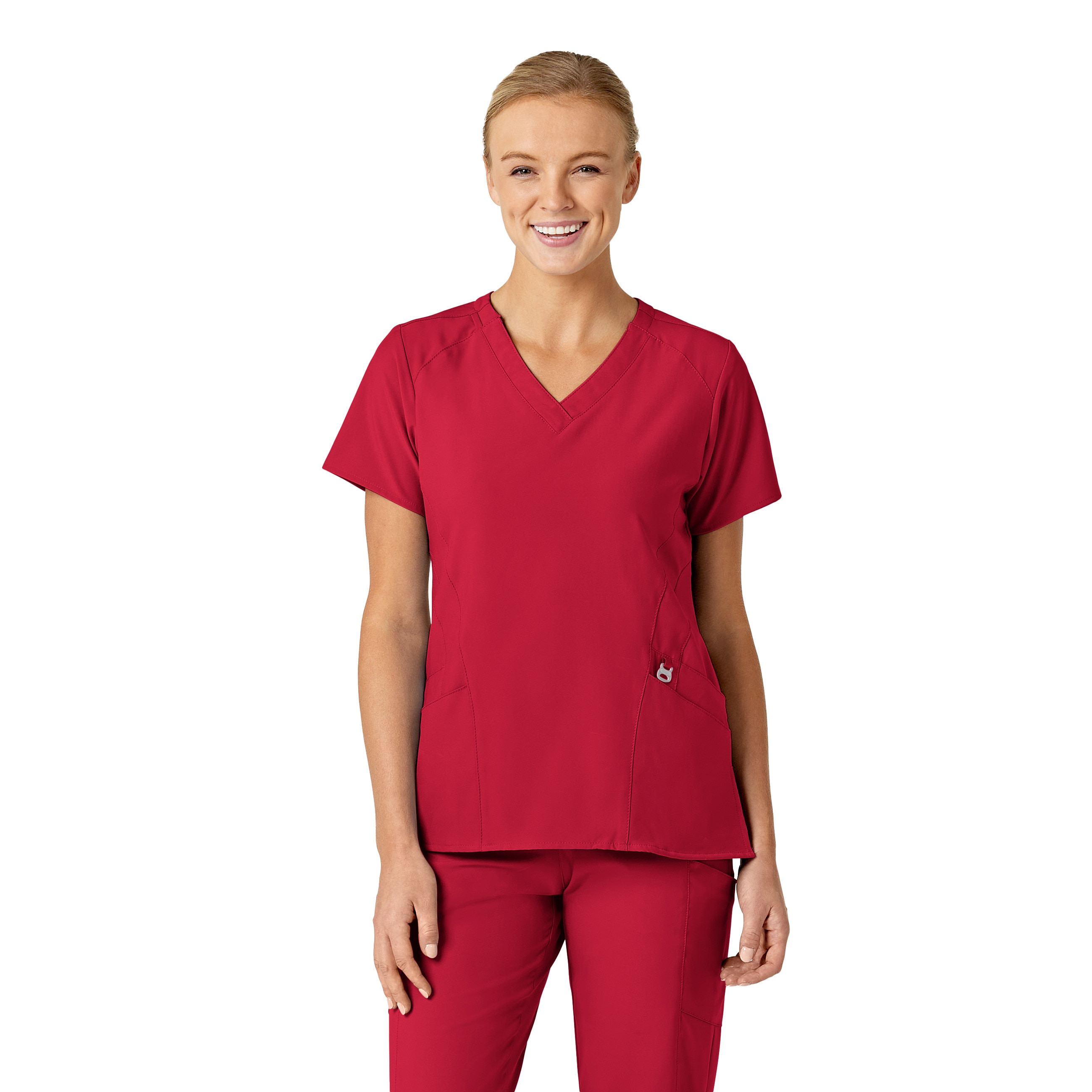 Medical Assisting Women's V-Neck Scrub Top, 6155