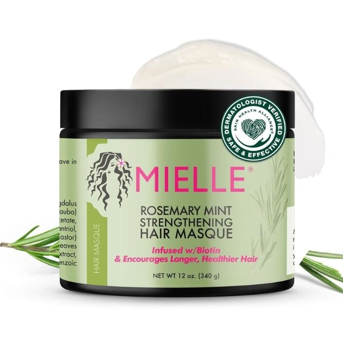 Mielle - Hair Masque Rosemary Mint Strengthening - 12oz