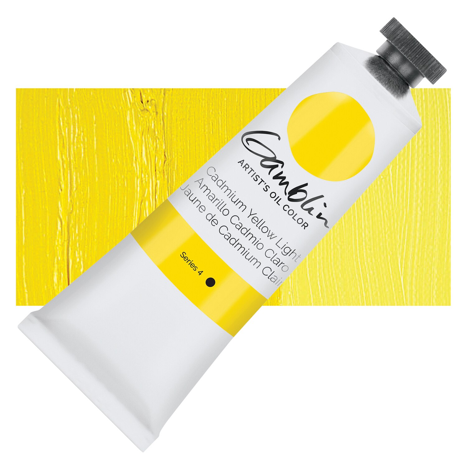 Gamblin Artist Grade Oil Color, 37ml, Cadmium Yellow Light