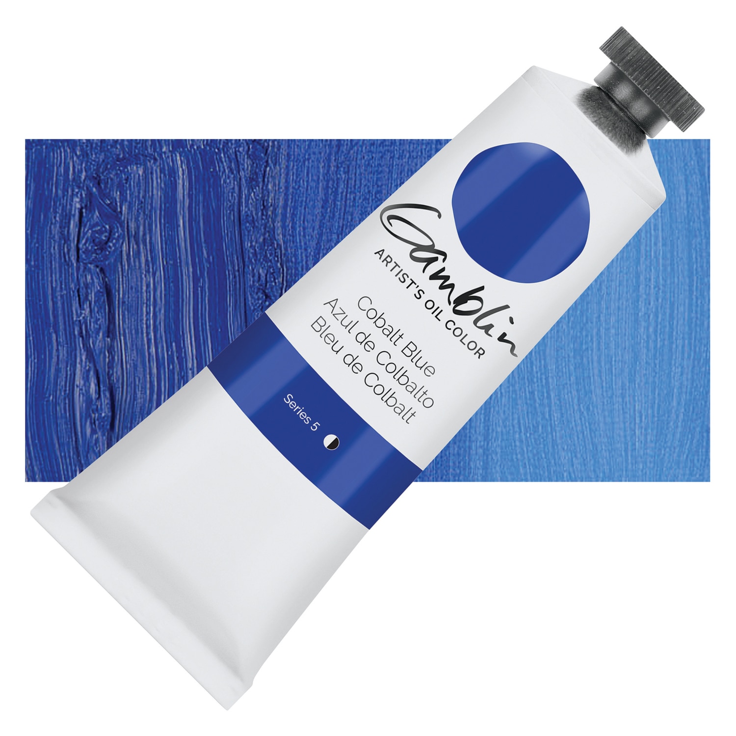 Gamblin Artist Grade Oil Color, 37ml, Cobalt Blue