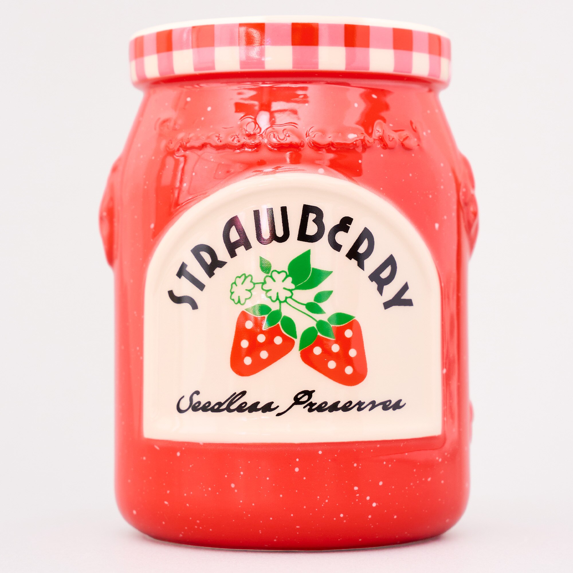 ban.do Ceramic Pencil Cup - Strawberry Jam