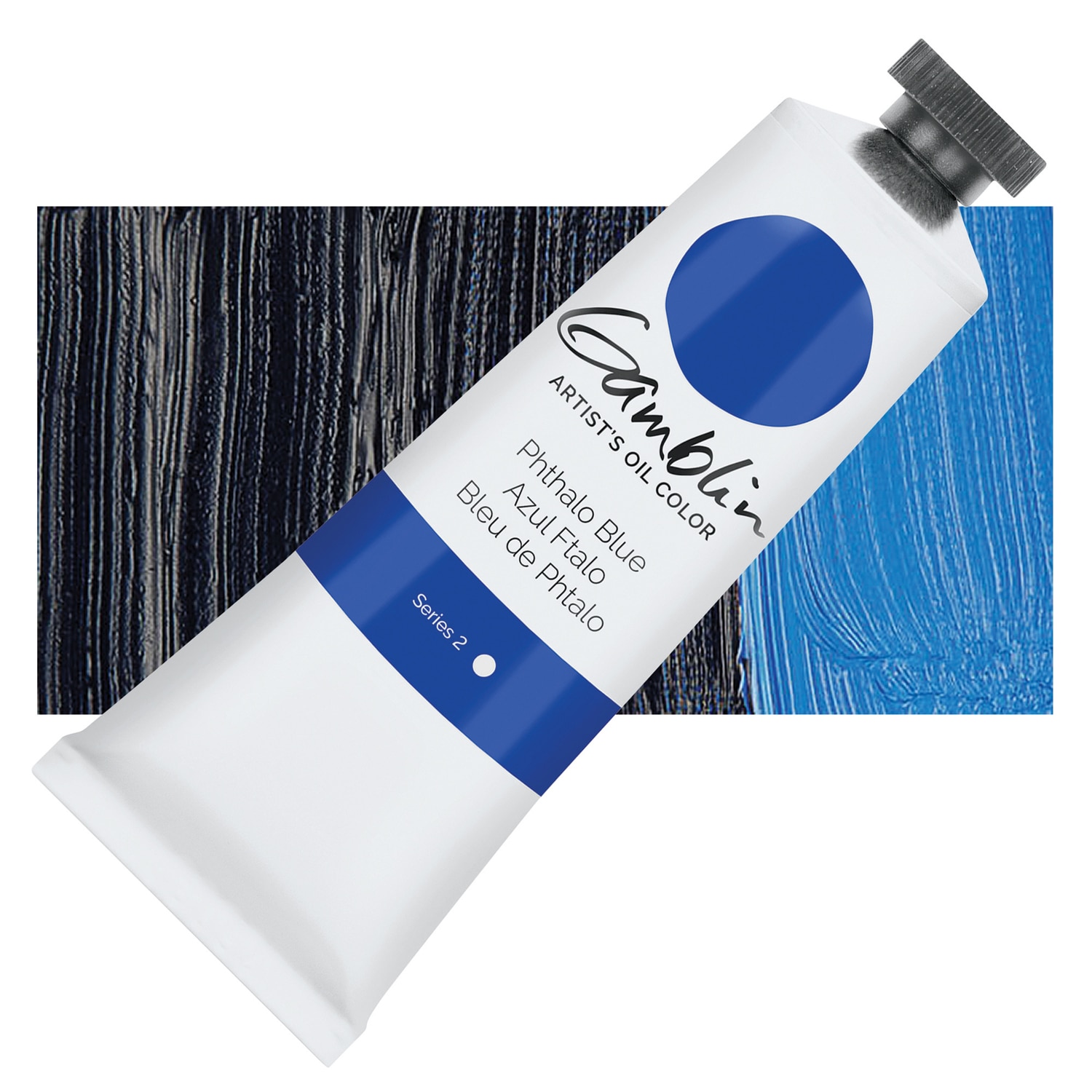 Gamblin Artist Grade Oil Color, 37ml, Phthalo Blue