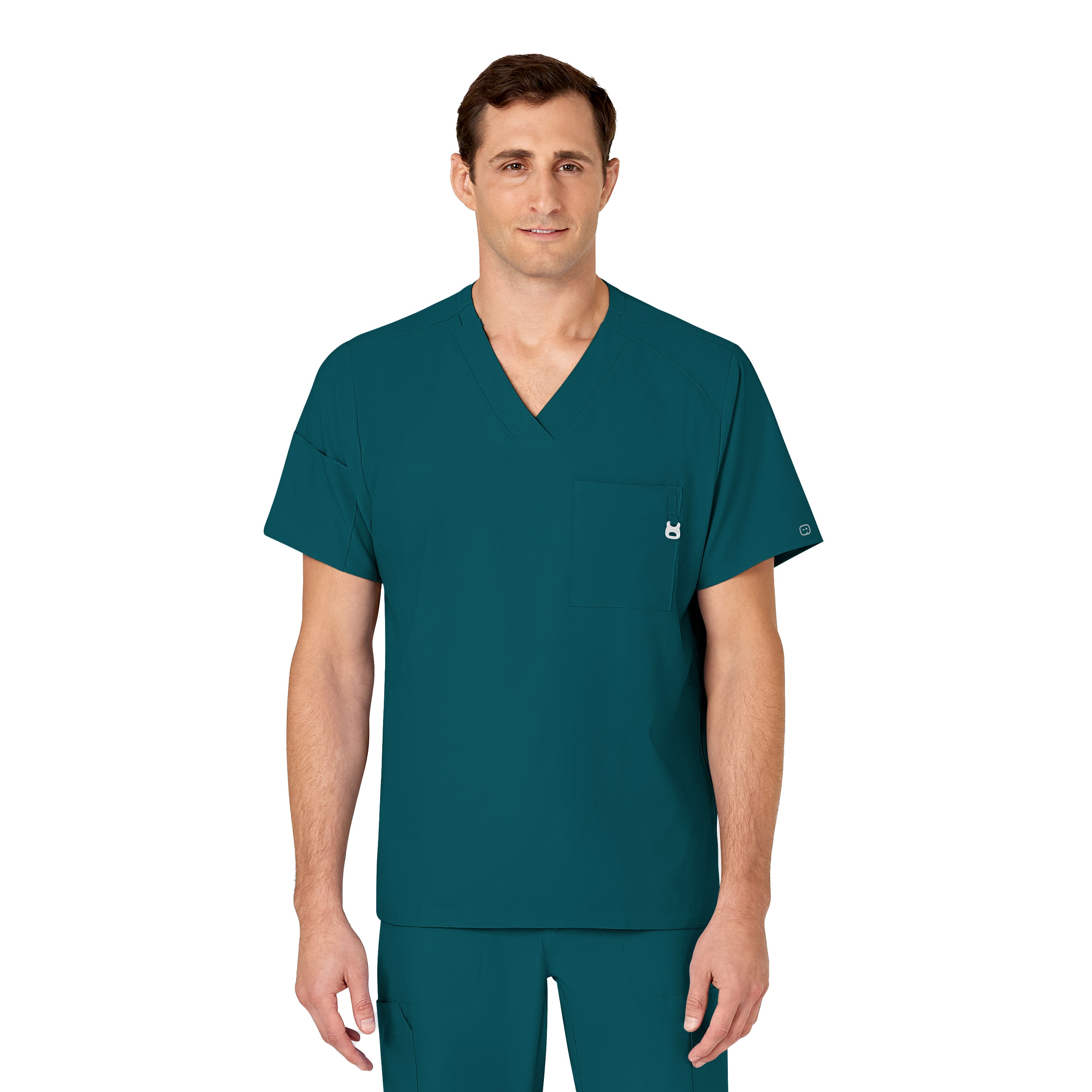 Medical Assisting Men's V-Neck Scrub Top, 6355