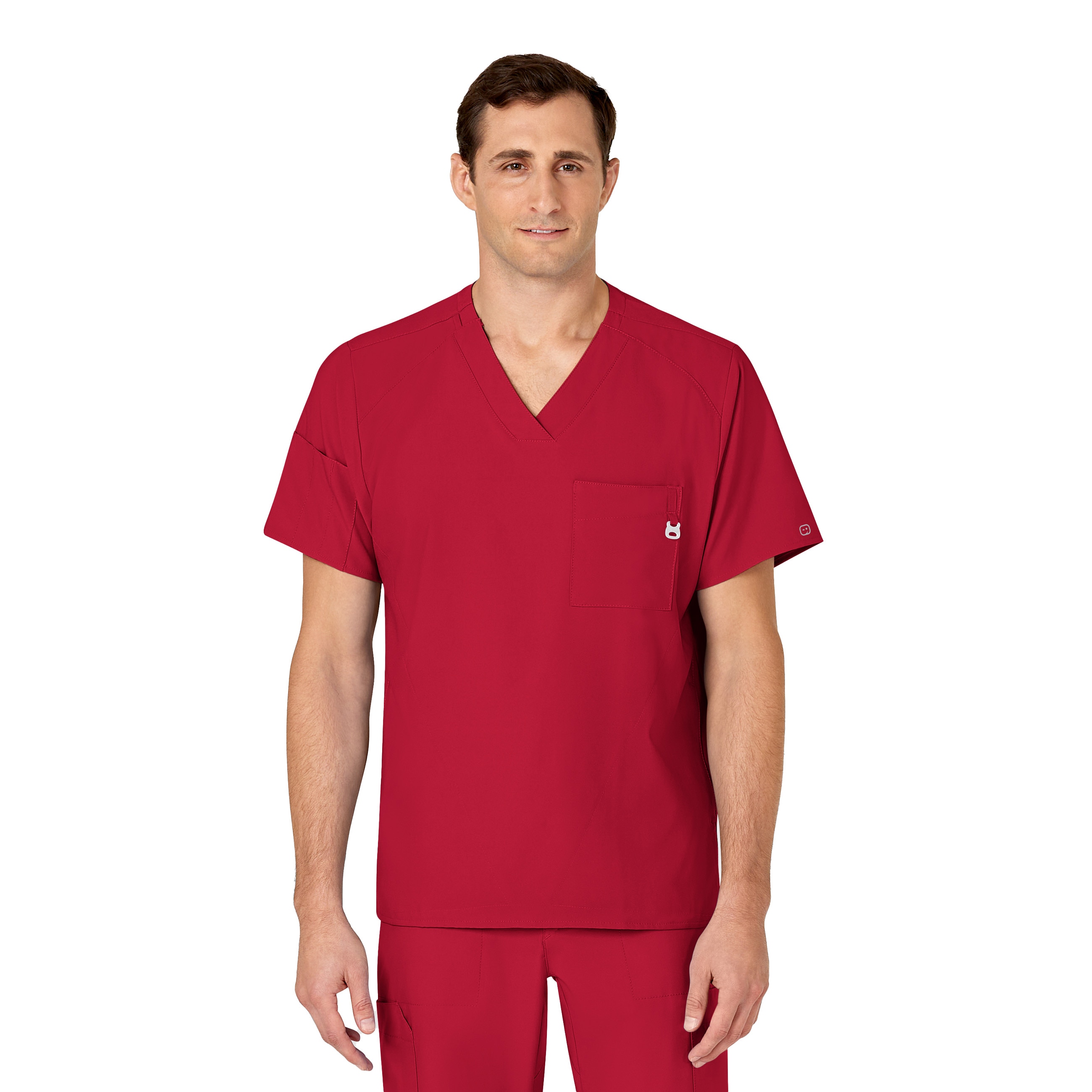 Medical Assisting Men's V-Neck Scrub Top, 6355