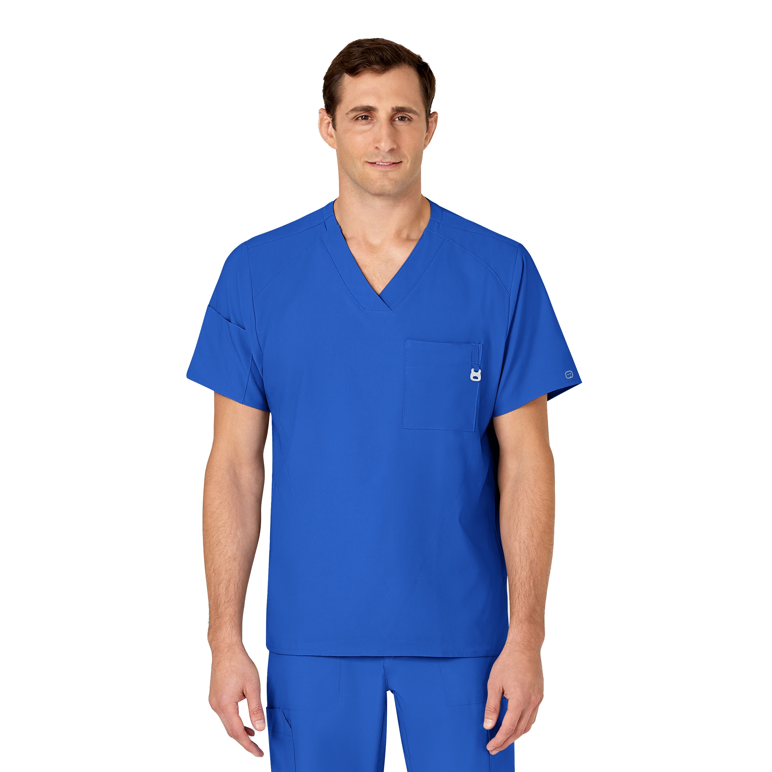 Medical Assisting Men's V-Neck Scrub Top, 6355