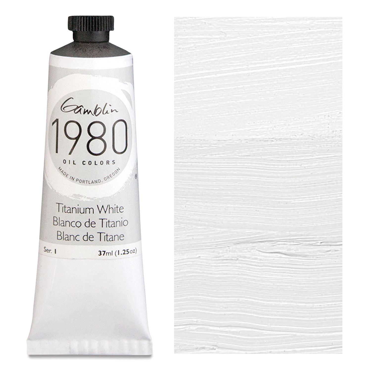 1980 Oil 37Ml Titan White