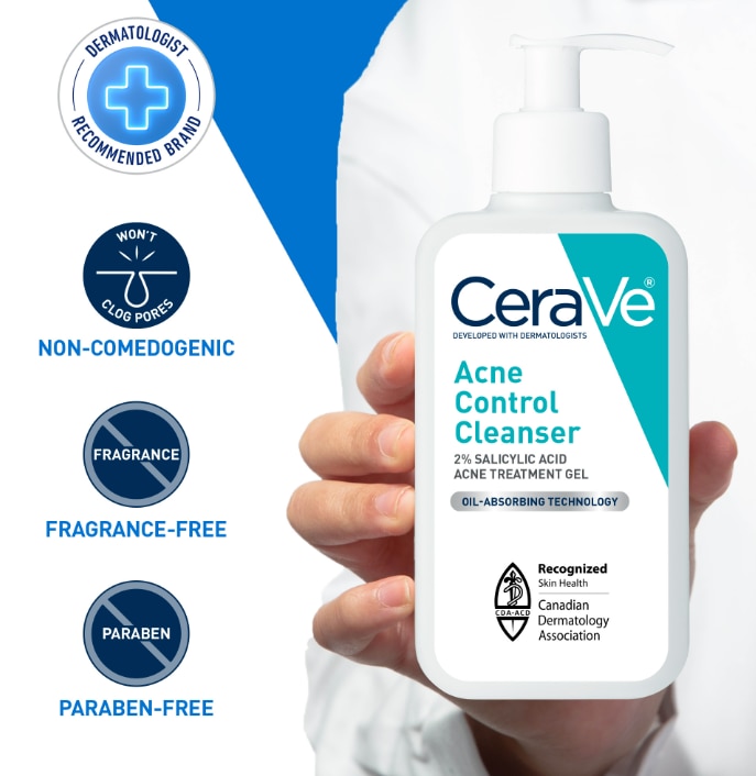 CeraVe - Face Cleanser Acne Control - 12oz