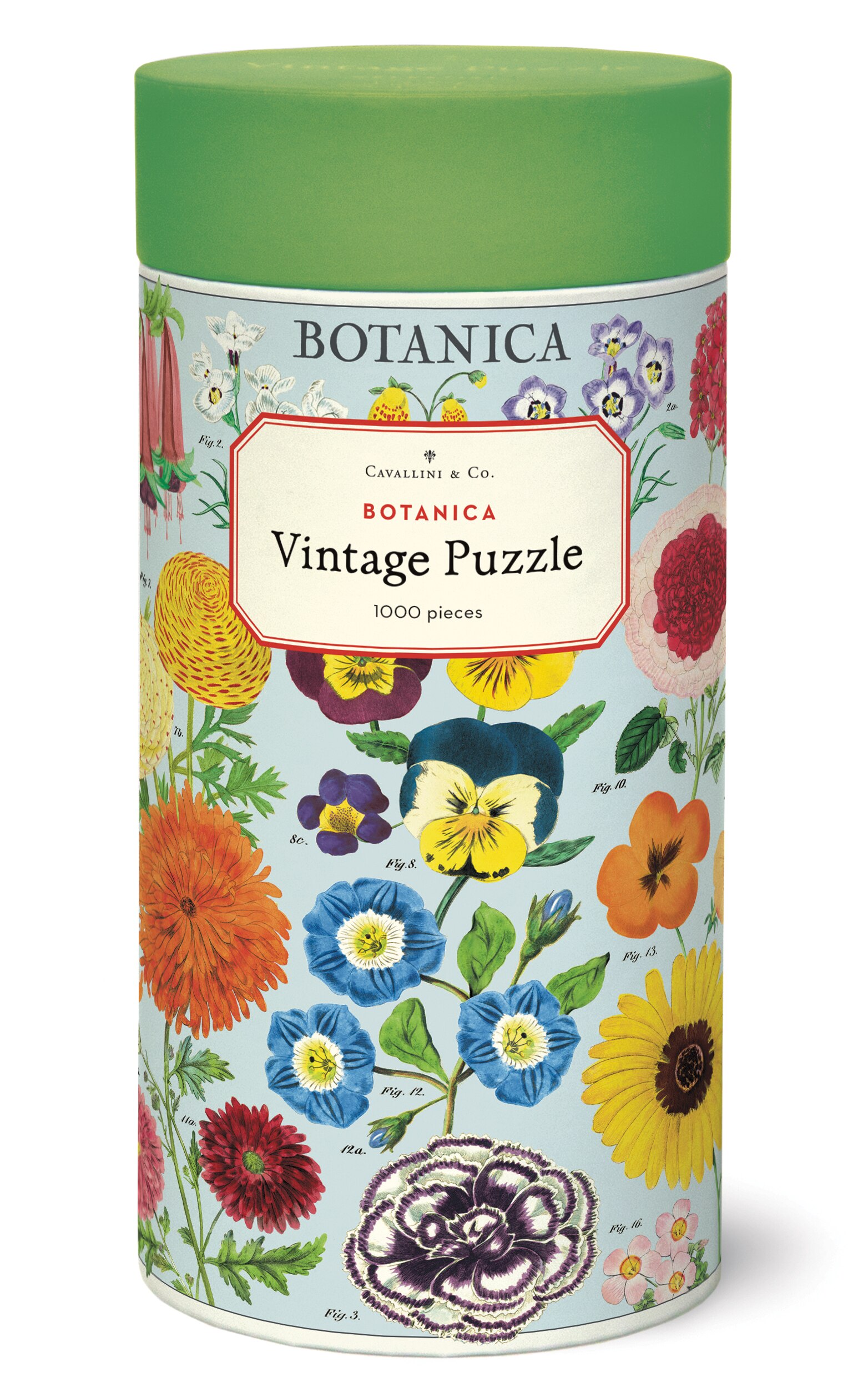 Cavallini & Co. Botanica 1 000 Piece Puzzle