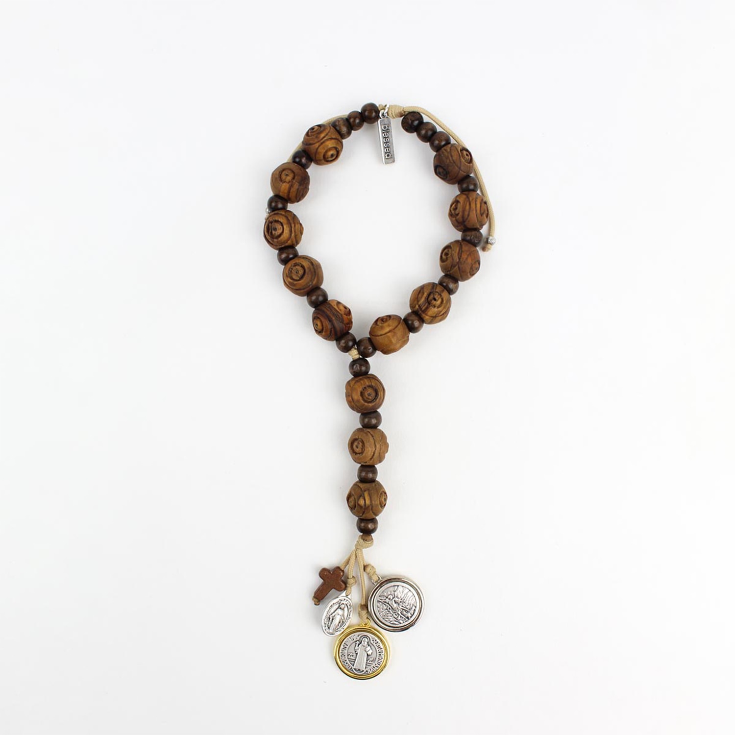 My Saint My Hero Blessings for Your Home Door Hanger - Wood