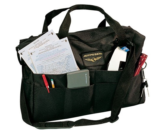 Jeppesen Student Flight Bag - Black
