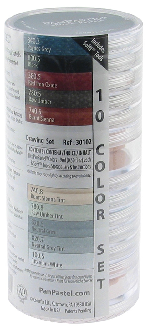 PANPASTEL DRAWING SET/10