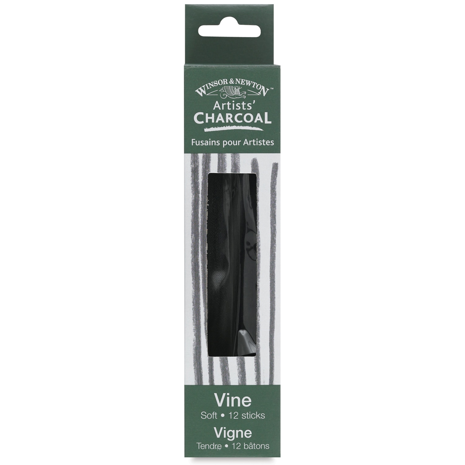 Winsor & Newton Vine Charcoal - Soft Box of 3