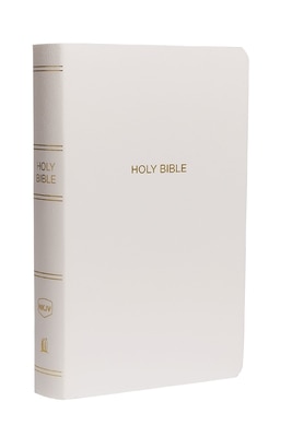 NKJV  Gift and Award Bible  Leather-Look  White  Red Letter Edition