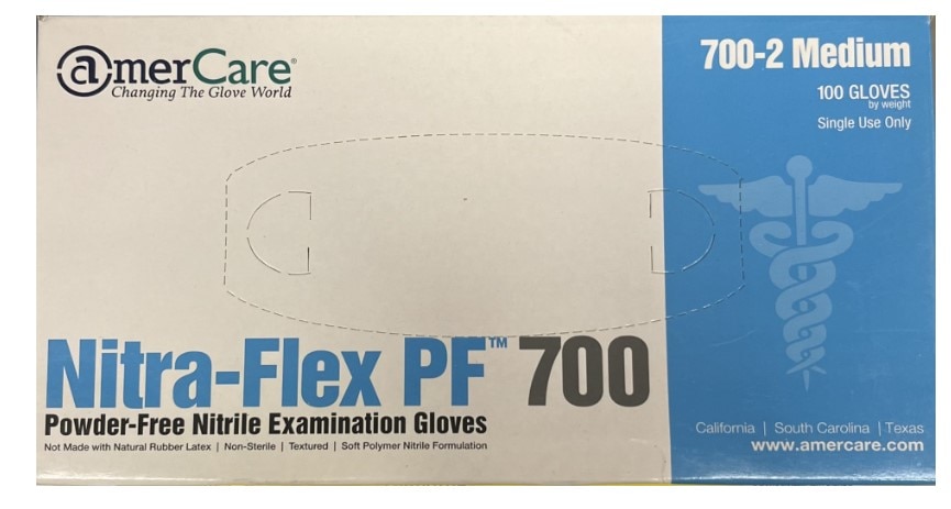 Gloves-Nitrile Med 100Ct