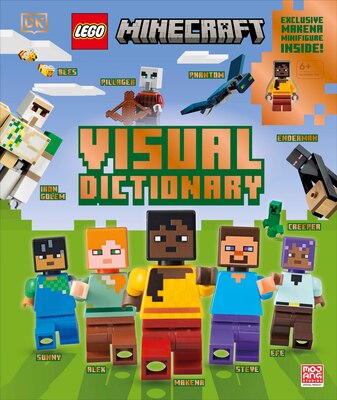 Lego Minecraft Visual Dictionary: With an Exclusive Lego Minecraft Minifigure