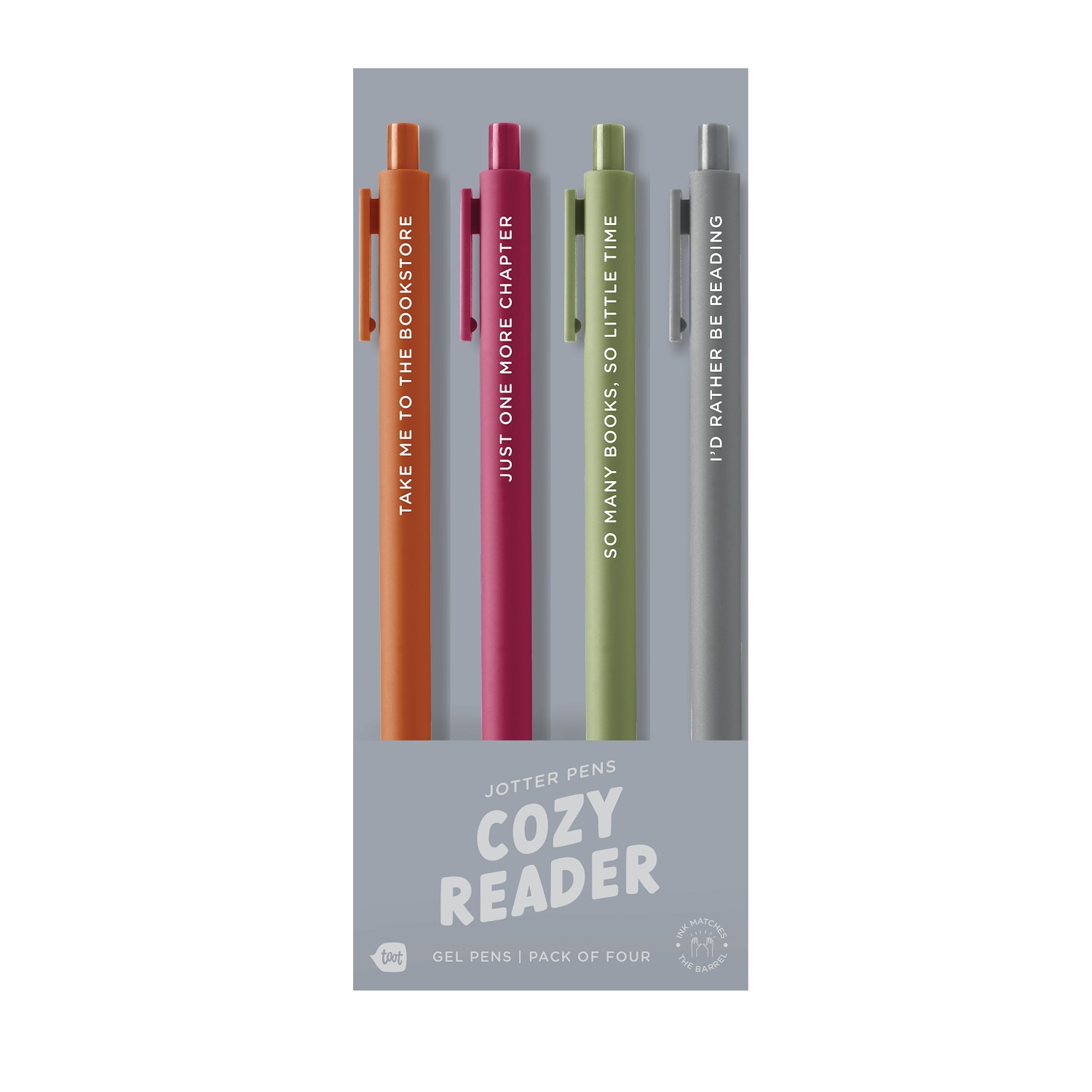 Jotter Sets 4 Pack - Cozy Reader