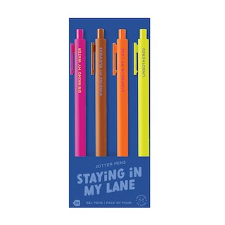 Jotter Sets 4 Pack - Staying In My Lane